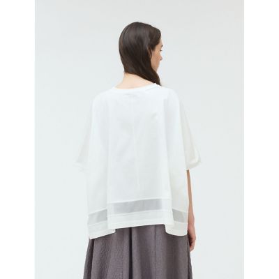 ｍｉｚｕｉｒｏ　ｉｎｄ　メッシュミックスワイドプルオーバー