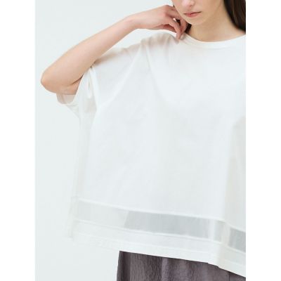 ｍｉｚｕｉｒｏ　ｉｎｄ　メッシュミックスワイドプルオーバー