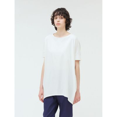 mizuiro ind ボートネックコクーンプルオーバー