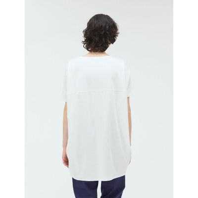 ｍｉｚｕｉｒｏ　ｉｎｄ　ボートネックコクーンプルオーバー
