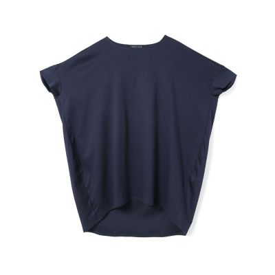 mizuiro ind ボートネックコクーンプルオーバー