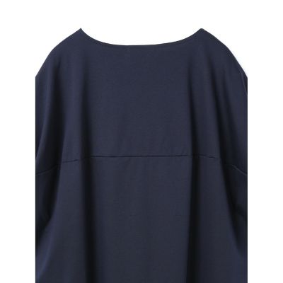 ｍｉｚｕｉｒｏ　ｉｎｄ　ボートネックコクーンプルオーバー