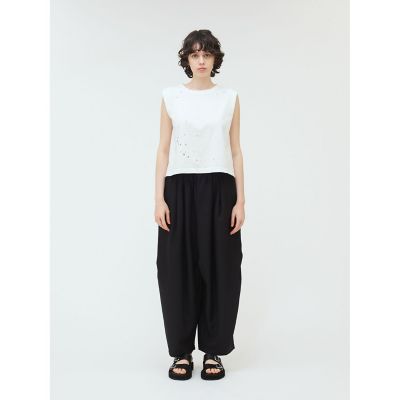 ｍｉｚｕｉｒｏ　ｉｎｄ　パンチングノースリーブプルオーバー