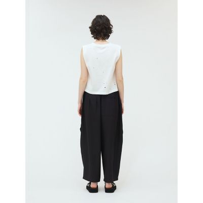 ｍｉｚｕｉｒｏ　ｉｎｄ　パンチングノースリーブプルオーバー