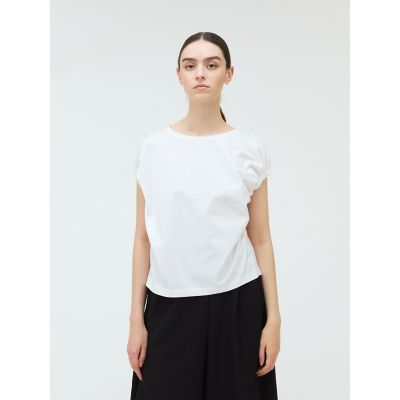＜mizuiro ind (Women)＞ｍｉｚｕｉｒｏ　ｉｎｄ　ギャザーパフスリーブプルオーバー