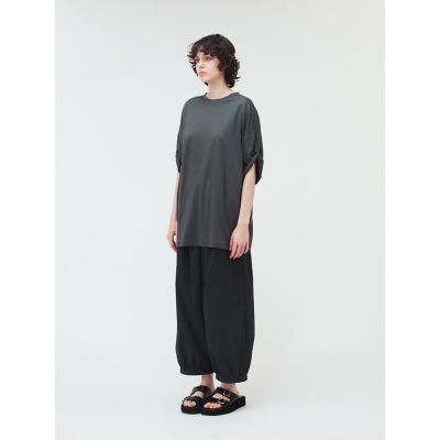 mizuiro ind ロールアップスリーブワイドTシャツ mizuiro ind ロールアップスリーブワイドT｜ MARcourt ONLINE
