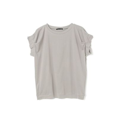 ｍｉｚｕｉｒｏ　ｉｎｄ　フリルスリーブクルーネックプルオーバー