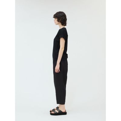 ｍｉｚｕｉｒｏ　ｉｎｄ　フリルスリーブクルーネックプルオーバー