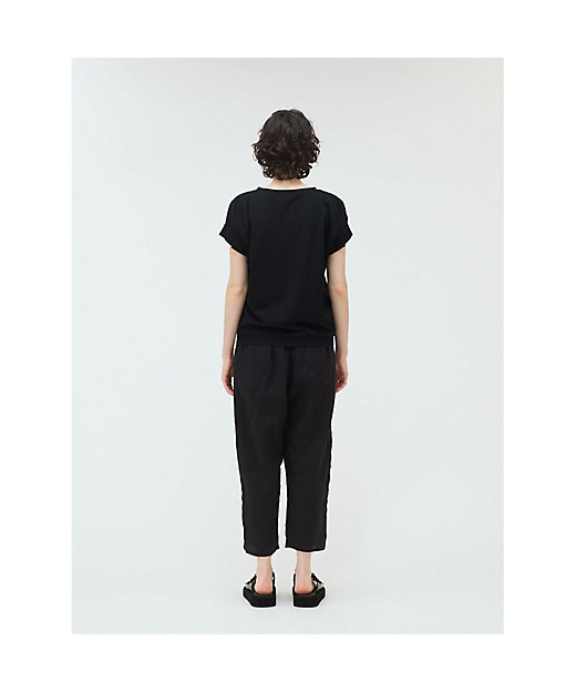 mizuiro ind フリルスリーブクルーネックプルオーバー mizuiro ind フリルスリーブクルーネックプルオーバー