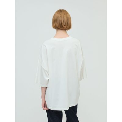 mizuiro ind クルーネックワイドチュニック | mizuiro