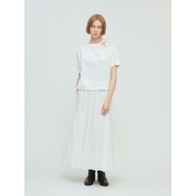 tシャツ mizuiro ind リボンカラーTシャツ レディース セール】mizuiro ind リボンカラーTシャツ（Tシャツ/カットソー