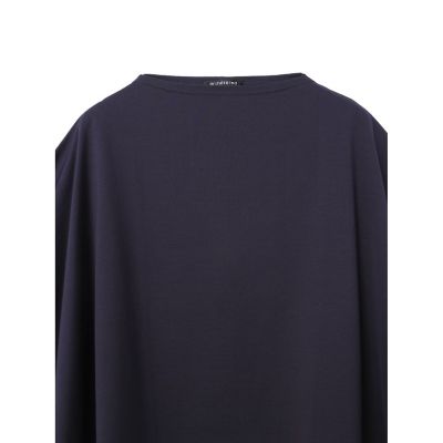 mizuiro ind ボートネックドルマンプルオーバー