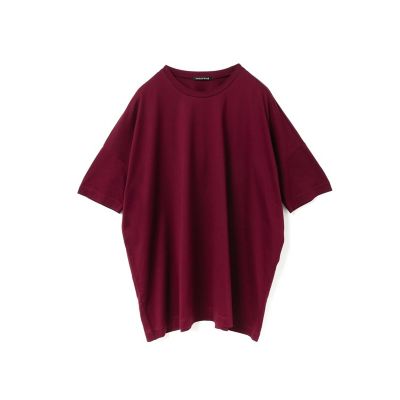mizuiro ind ニット ワイド クルーネック チュニック mizuiro ind（ミズイロインド） クルーネック チュニック