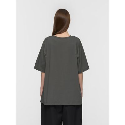mizuiro ind サイドスリットワイドチュニックTシャツ 