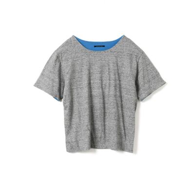 mizuiro ind バイカラーリバーシブルTシャツ | mizuiro ind