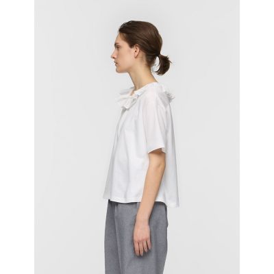 mizuiro ind フリルカラースキッパーTシャツ | mizuiro ind