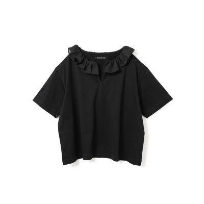 mizuiro ind フリルカラースキッパーTシャツ | mizuiro ind
