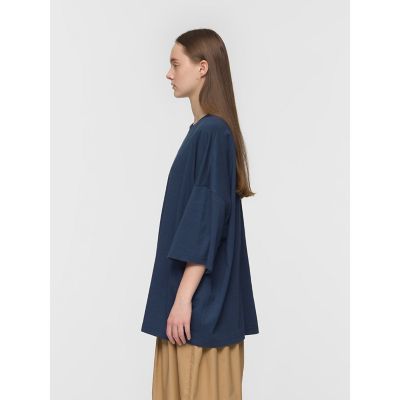 mizuiro ind クルーネックワイドチュニック | mizuiro ind