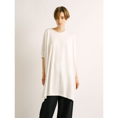 mizuiro ind ワイドクルーネックチュニック | mizuiro ind