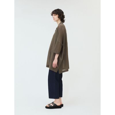 ｍｉｚｕｉｒｏ　ｉｎｄ　ワイドニットシャツ