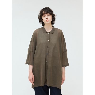 ｍｉｚｕｉｒｏ　ｉｎｄ　ワイドニットシャツ