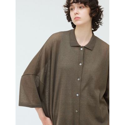 ｍｉｚｕｉｒｏ　ｉｎｄ　ワイドニットシャツ