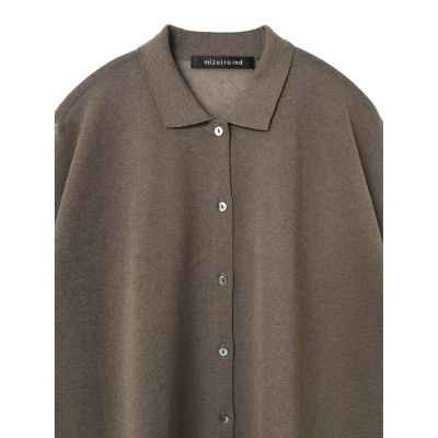 ｍｉｚｕｉｒｏ　ｉｎｄ　ワイドニットシャツ