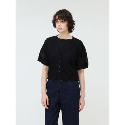 ｍｉｚｕｉｒｏ　ｉｎｄ　Ｖネックショートカーディガン