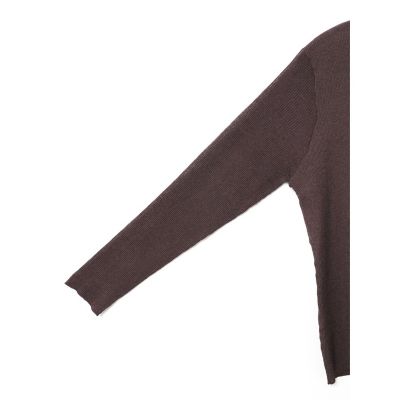 ｍｉｚｕｉｒｏ　ｉｎｄ　クルーネックリブカーディガン