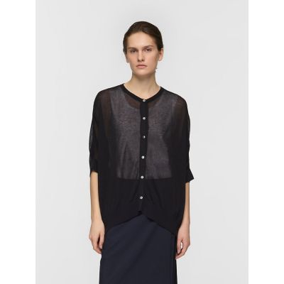 ＜mizuiro ind (Women)＞ｍｉｚｕｉｒｏ　ｉｎｄ　ハイガーゼワイドカーディガン