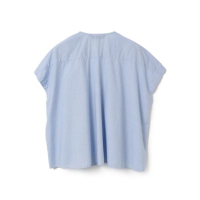 ｍｉｚｕｉｒｏ　ｉｎｄ　ピンタックノースリーブシャツ