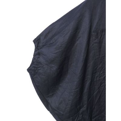 ｍｉｚｕｉｒｏ　ｉｎｄ　リネンスタンドカラーコクーンシャツ