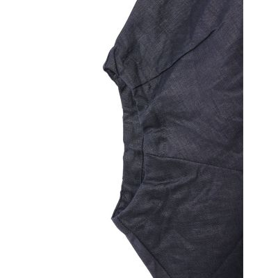 ｍｉｚｕｉｒｏ　ｉｎｄ　リネンスタンドカラーコクーンシャツ