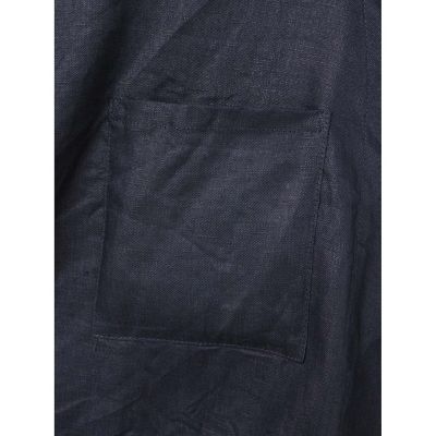 ｍｉｚｕｉｒｏ　ｉｎｄ　リネンスタンドカラーコクーンシャツ
