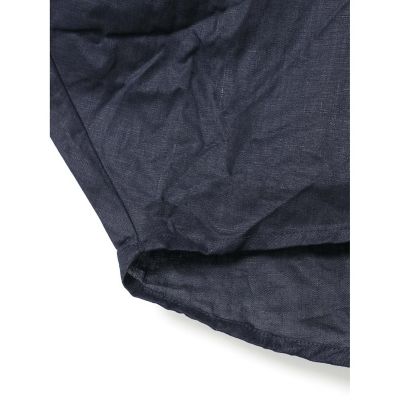 ｍｉｚｕｉｒｏ　ｉｎｄ　リネンスタンドカラーコクーンシャツ