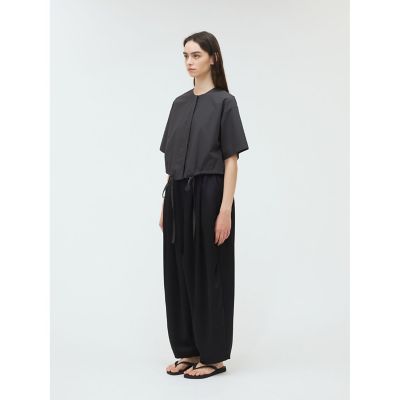 ｍｉｚｕｉｒｏ　ｉｎｄ　ドローストリングシャツ