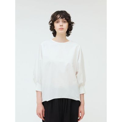 ＜mizuiro ind (Women)＞ｍｉｚｕｉｒｏ　ｉｎｄ　ボートネックコクーンプルオーバー