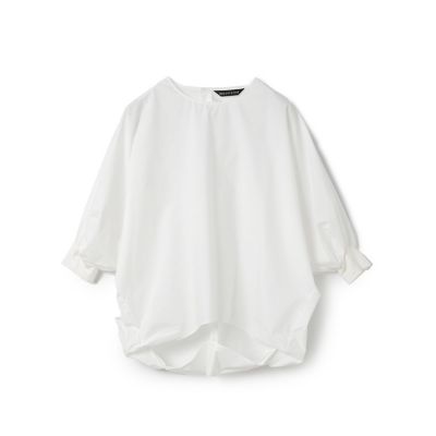 mizuiro ind ボートネックコクーンプルオーバー