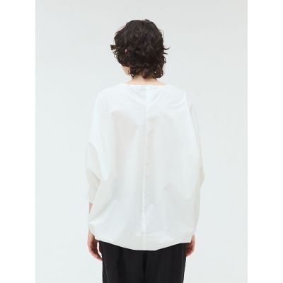 ｍｉｚｕｉｒｏ　ｉｎｄ　ボートネックコクーンプルオーバー