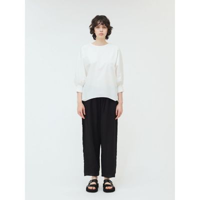 ｍｉｚｕｉｒｏ　ｉｎｄ　ボートネックコクーンプルオーバー