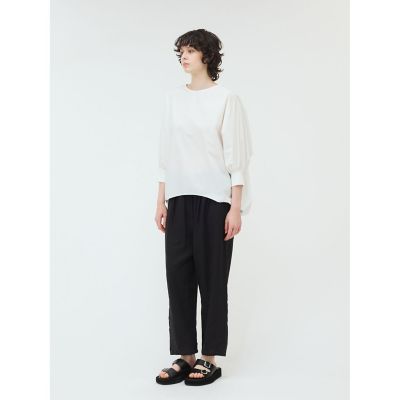 ｍｉｚｕｉｒｏ　ｉｎｄ　ボートネックコクーンプルオーバー