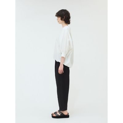 ｍｉｚｕｉｒｏ　ｉｎｄ　ボートネックコクーンプルオーバー