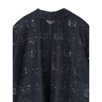 ｍｉｚｕｉｒｏ　ｉｎｄ　タイルレースシャツ