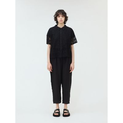 ｍｉｚｕｉｒｏ　ｉｎｄ　タイルレースシャツ