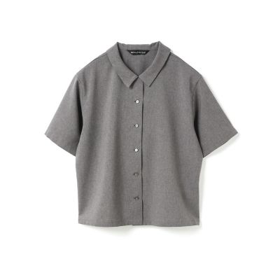 ｍｉｚｕｉｒｏ　ｉｎｄ　ポプリンハーフスリーブシャツ