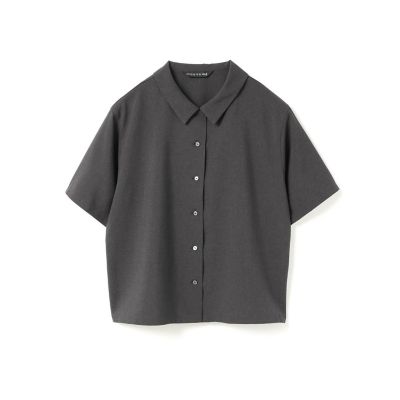 ｍｉｚｕｉｒｏ　ｉｎｄ　ポプリンハーフスリーブシャツ