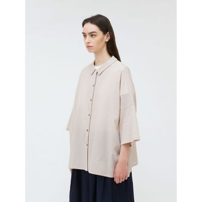 ｍｉｚｕｉｒｏ　ｉｎｄ　リップルワイドシャツ