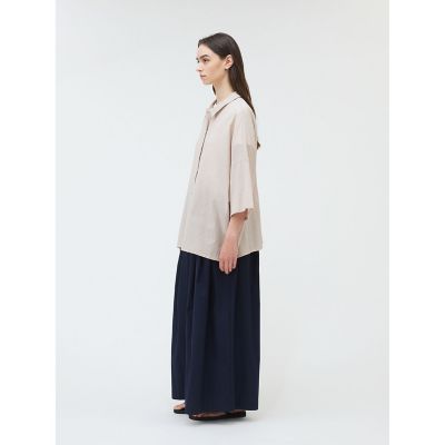 ｍｉｚｕｉｒｏ　ｉｎｄ　リップルワイドシャツ