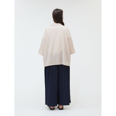ｍｉｚｕｉｒｏ　ｉｎｄ　リップルワイドシャツ