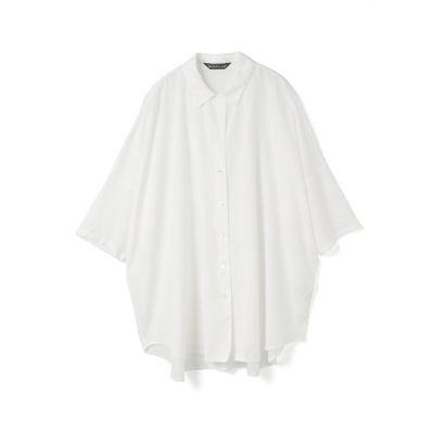 ｍｉｚｕｉｒｏ　ｉｎｄ　ハーフスリーブワイドチュニックシャツ